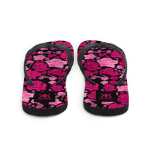 Load image into Gallery viewer, Flip-Flops 'Pink crystals shoes'