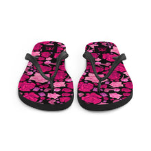 Load image into Gallery viewer, Flip-Flops 'Pink crystals shoes'