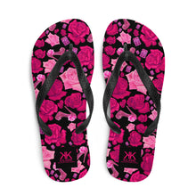 Load image into Gallery viewer, Flip-Flops 'Pink crystals shoes'