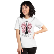 Load image into Gallery viewer, Cinderella Pink Bow T-shirt