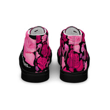 Load image into Gallery viewer, Women’s high top canvas shoes Wali 'Follow your dreams'