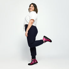 Load image into Gallery viewer, Women’s high top canvas shoes Wali 'Follow your dreams'