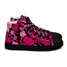 Load image into Gallery viewer, Women’s high top canvas shoes Wali 'Follow your dreams'