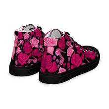 Load image into Gallery viewer, Women’s high top canvas shoes Wali 'Follow your dreams'