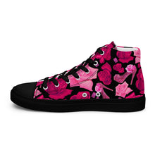 Load image into Gallery viewer, Women’s high top canvas shoes Wali 'Follow your dreams'