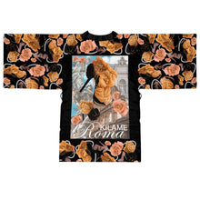 Load image into Gallery viewer, Long Sleeve Kimono Robe 'Roma Couture'