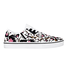 Load image into Gallery viewer, Skate Shoes - White/Black 'Pink gold sandals'