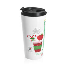 Load image into Gallery viewer, Stainless Steel Travel Mug 'Christmas in New York'