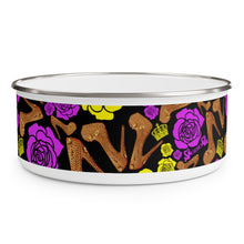 Load image into Gallery viewer, Enamel Bowl 'Purple Gold'