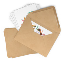 Load image into Gallery viewer, Greeting Cards (7 pcs) 'Pop Princess'