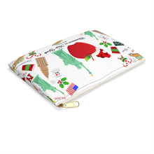 Load image into Gallery viewer, Accessory Pouch 'Christmas in New York Big Apple'
