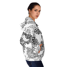 Load image into Gallery viewer, Women’s Full-Zip Hoodie Fesm 'Lace'