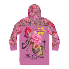 Load image into Gallery viewer, Women's Hoodie Dress 'HOLLYWOOD'