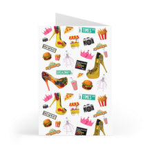 Load image into Gallery viewer, Greeting Cards (7 pcs) 'Pop Princess'
