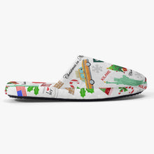 Load image into Gallery viewer, Classic Cotton Slippers 'Christmas in New York'