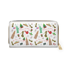 Load image into Gallery viewer, Zipper Wallet 'Christmas in New York'