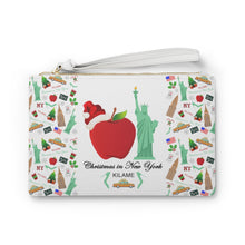 Load image into Gallery viewer, Clutch Bag West 'Christmas in New York'