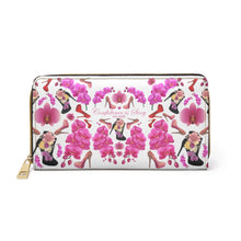 Load image into Gallery viewer, Zipper Wallet 'Secret garden'