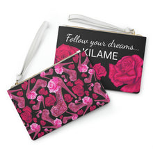 Load image into Gallery viewer, Clutch Bag 'Follow your dreams'