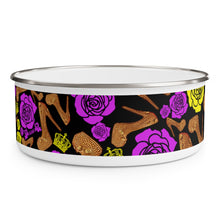 Load image into Gallery viewer, Enamel Bowl 'Purple Gold'