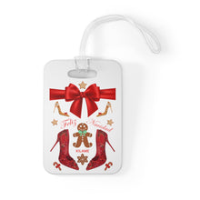 Load image into Gallery viewer, Bag Tag 'Feliz Navidad'