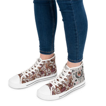 Load image into Gallery viewer, Women's High Top Sneakers Aselv 'Roma'