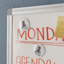 Load image into Gallery viewer, Button Magnet Round (1 pc) 'Roma'