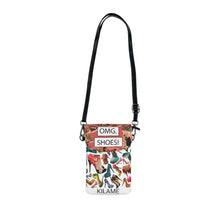 Load image into Gallery viewer, Small Cell Phone Wallet 'OMG. Shoes'