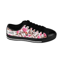 Load image into Gallery viewer, Women's Sneakers 'Rose pink flower'