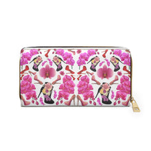 Load image into Gallery viewer, Zipper Wallet 'Secret garden'
