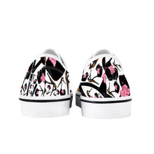 Load image into Gallery viewer, Skate Shoes - White/Black 'Pink gold sandals'