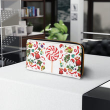 Load image into Gallery viewer, Zipper Wallet 'Let's party'