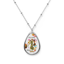 Load image into Gallery viewer, Oval Necklace 'Yellow cab'