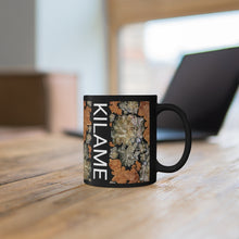 Load image into Gallery viewer, Black mug 11oz 'Kilame Couture'