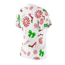 Load image into Gallery viewer, Tee Peppermint 'Happy Holidays'