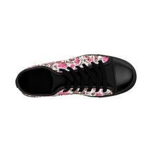 Load image into Gallery viewer, Women's Sneakers 'Rose pink flower'