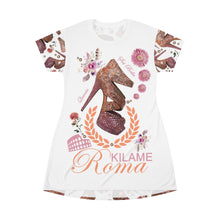 Load image into Gallery viewer, T-Shirt Dress 'Vacanze Romane'