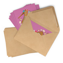 Load image into Gallery viewer, Greeting Cards (7 pcs) 'Eat me drink me'