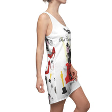 Load image into Gallery viewer, Women's Cut & Sew Racerback Dress 'Red Carpet Life'