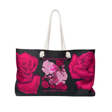 Load image into Gallery viewer, Weekender Bag 'Follow your dreams'