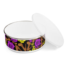 Load image into Gallery viewer, Enamel Bowl 'Purple Gold'