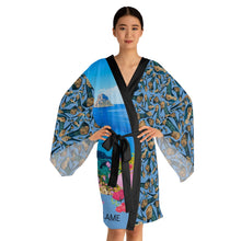 Load image into Gallery viewer, Long Sleeve Kimono Robe 'Viva la vida'