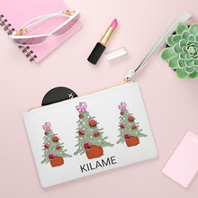 Load image into Gallery viewer, Clutch Bag 'Pink Christmas'