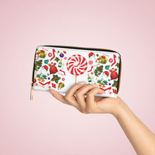 Load image into Gallery viewer, Zipper Wallet 'Let's party'