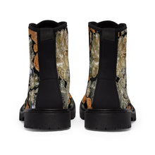 Load image into Gallery viewer, Women's Canvas Boots 'Nude Embroidery'