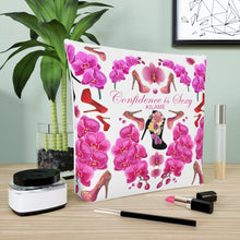 Load image into Gallery viewer, Cotton Cosmetic Bag 'Confidence is sexy'