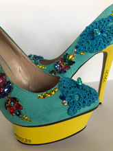Load image into Gallery viewer, Rainbow pump Size EU 38.5/ USA 8.5