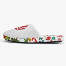 Load image into Gallery viewer, Classic Cotton Slippers 'Christmas party'