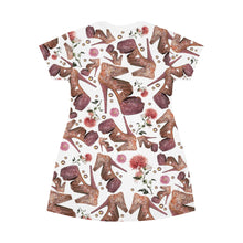 Load image into Gallery viewer, T-Shirt Dress 'Vacanze Romane'