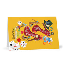 Load image into Gallery viewer, Greeting Cards (7 pcs) 'Down the rabbit hole'